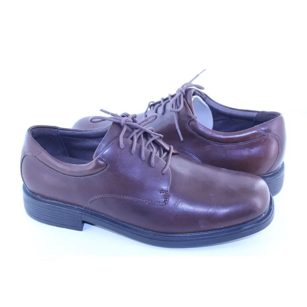 Rockport Margin Brown Leather Lace Up Oxfords 11 M